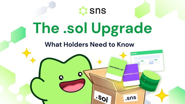The .sol Upgrade: What Holders Need to Know