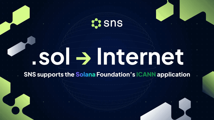 SNS Endorses the Solana Foundation’s .sol gTLD Application