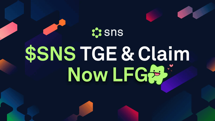 $SNS TGE & LFG Campaign